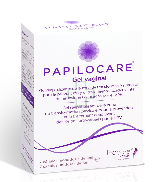 Papilocare - Gel vaginale - 7 cannule monodose da 5 ml