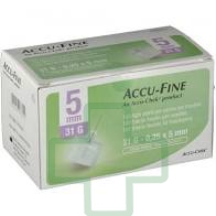 Roche Diabetes Care Italy Accu-fine Ago G31 5mm 100pz
