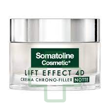 Somatoline C Lift Effect 4d Crema Chrono Filler Notte 50 Ml