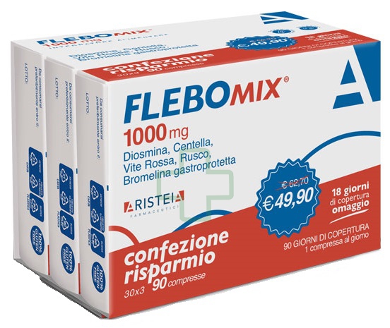 Flebomix 1000mg Tri-pack 90cpr