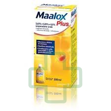 Maalox Plus 4% + 3,5% + 0,5% Sospensione Orale Aroma Menta Flacone In Pet Da 250 Ml