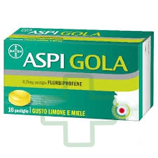 Aspi Gola 8,75 Mg Pastiglia Gusto Miele Limone 16 Pastiglie In Blister Pvc/Pvdc/Alluminio
