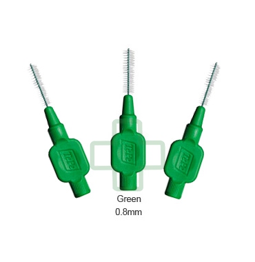 TePe Linea Cura Dentale Quotidiana 6 Scovolini Interdentali 0,8 Colore Verde