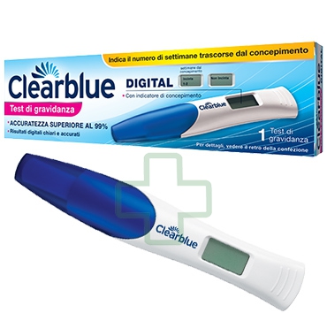 Clearblue Linea Gravidanza Test di Gravidanza Digitale Indicatore Concepimento