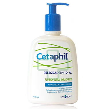 Cetaphil Linea Pelli Sensibili RestoraDerm Fluido Ultra Idratante Corpo 470 ml