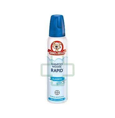Bayer Pet Linea Animali Domestici Sano e Bello Cani Rapid Shampoo Secco 300 ml