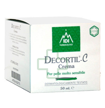 IDI Farmaceutici Linea Cosmetica Decortil C Trattamento Idratante 50 ml