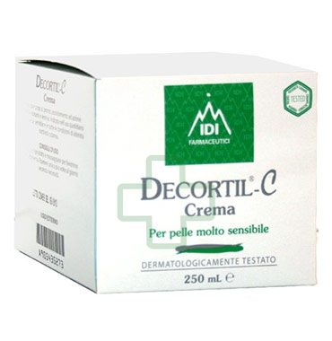 IDI Farmaceutici Linea Cosmetica Decortil C Trattamento Idratante 250 ml