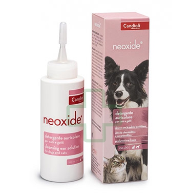 Candioli Linea Animali Domestici Neoxide Soluzione Otologica Cani Gatti 100 ml