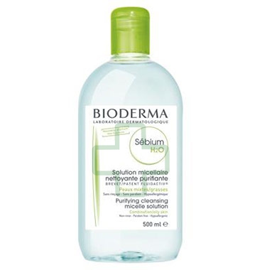 Bioderma Linea Sebium H2O Acqua Detergente Viso Pelli Grasse 500 ml