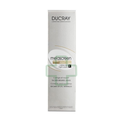 Ducray Linea Macchie Brune Melascreen SPF50+ Crema Notte Pelli Secche 40 ml
