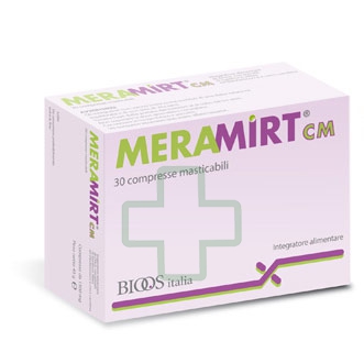 BiOOS Italia Linea Antiossidanti Meramirt CM Integratore 30 Compresse Masticabil
