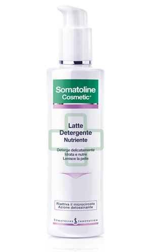Somatoline Cosmetic Linea Detergenza Viso Latte Detergente Nutriente 200 ml