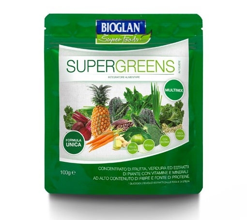 Named Linea Nutrizione Supergreens Bioglan Superfoods Multimix 100 g