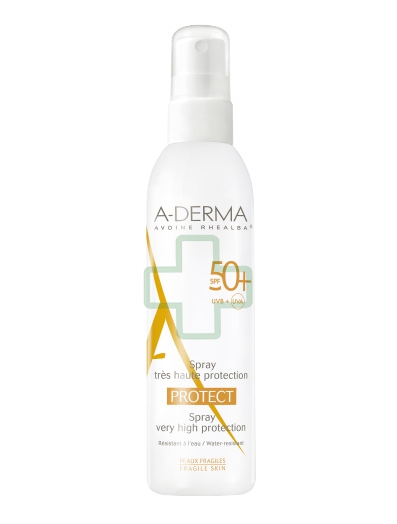 A-Derma Linea Solare Protect SPF50+ Protezione Altissima Spray 200 ml