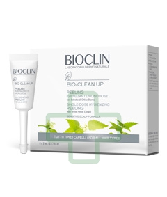 Bioclin Linea Capelli Clean Up Peeling Trattamento Igienizzante 6 fiale da 5 ml