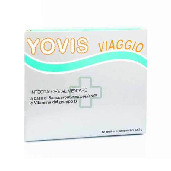 Alfasigma Linea Intestino Sano Yovis Viaggio Vitamine B e Fermenti 12 Buste
