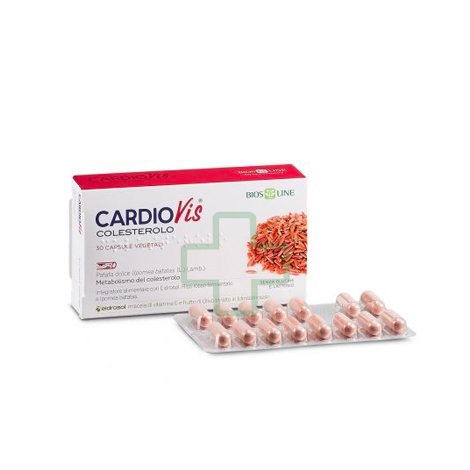 Bios Line Linea Colesterolo e Trigliceridi CardioVis Integratore 30 Capsule