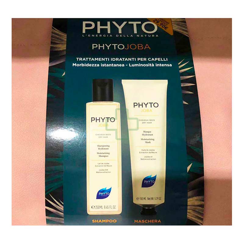 Phyto Linea Capelli Secchi Phytojoba Shampoo+Maschera Idratante Illuminante