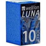 Med Trust Italia Wellion Luna 10 Strips Strisce Per Misurazione Colesterolo