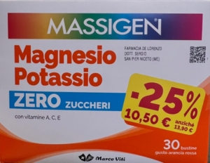 Massigen Magnesio K Z/z Promo