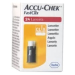 Accu Chek Linea Controllo Glicemia FastClix 24 Lancette Pungidito