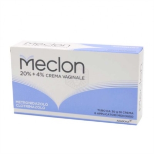 Meclon 20% + 4% Crema Vaginale Tubo 30 G + 6 Applicatori