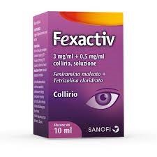 Fexactiv 3 Mg/Ml + 0,5 Mg/Ml Collirio, Soluzione  1 Flacone Ldpe Da 10 Ml