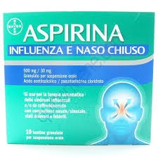 Aspirina Influenza E Naso C 10 