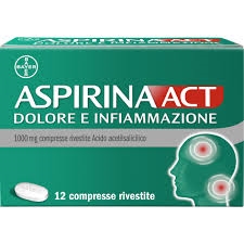Aspirinaact Dol Inf 12Cpr 1G 