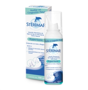 Sterimar Linea Pulizia e Salute del Naso CU/Mn Spray Nasale Ipertonico 50 ml
