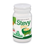 Specchiasol Linea Dolcificanti Stevy green Family con Stevia Polvere 250 g