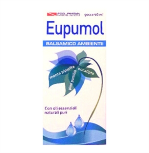 PoolPharma Linea Apparato Respiratorio Eupumol Balsamico Ambiente 40 ml