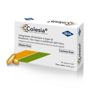 IBSA Linea Colesterolo Trigliceridi Colesia Integratore 30 Capsule Softgel Caps