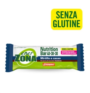 EnerZona Linea Nutrition Bar Dieta a ZONA 1 Barretta Mirtillo e Cacao 40-30-30