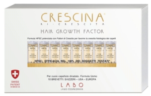 Crescina Linea Ricrescita Hair Growth Factor 200 Capelli Uomo 20+20 Fiale