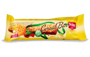 Schar Linea Dolci e Biscotti Cereal Bar Barretta Croccante con Fibre 25 g