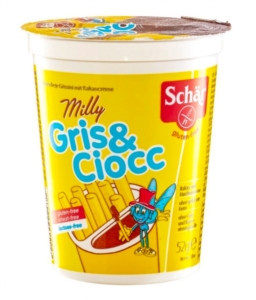 Schar Linea Dolci e Biscotti Milly Gris & Ciocc Snack Grissini e Cioccolato 52 g