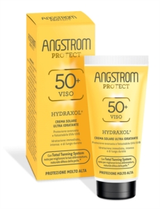 Angstrom Linea Protect Hydraxol Viso SPF50+ Crema Solare Ultra Idratante 50 ml