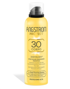Angstrom Linea Protect Instadry Corpo SPF30 Spray Solare Trasparente 150 ml