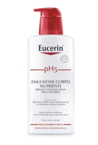 Eucerin Linea pH5 Emulsione Corpo Nutriente Protettiva Pelli Sensibili 400 ml