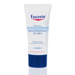 Eucerin Linea Urea 5% Crema Levigante Viso Pelle Secca senza Profumo 50 ml
