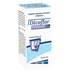 Dicofarm Linea Intestino Sano Dicoflor Immuno D3 Integratore Alimentare 8 ml