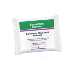 Somatoline Cosmetic Linea Detergenza Viso 20 Salviettine Struccanti Delicate