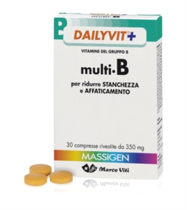 Massigen Linea Vitamine Minerali Dailyvit+ Multi B Integratore 30 Compresse