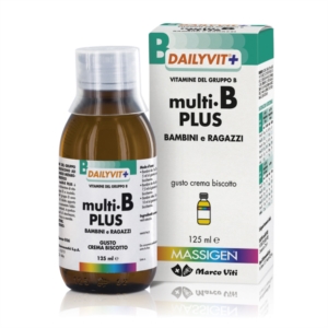Massigen Linea Vitamine Minerali Dailyvit+ Multi B Integratore Sciroppo 125 ml