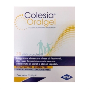 IBSA Linea Colesterolo Trigliceridi Colesia Oralgel Integratore 20 Stick