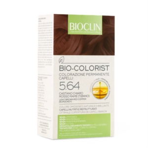 Bioclin Linea Colorazione Permanente Trattamento Capelli 5.64 Cast Chia Ros Rame