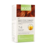 Bioclin Linea Colorazione Permanente Trattamento Capelli 7.4 Biondo Rame
