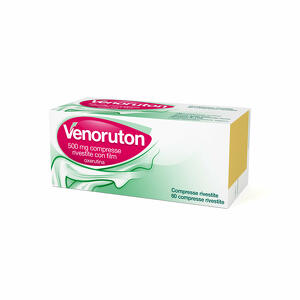 Venoruton - 500 mg compresse rivestite con film 60 compresse in blister pvc/al